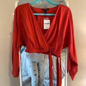 Forever 21 Cropped Blouse